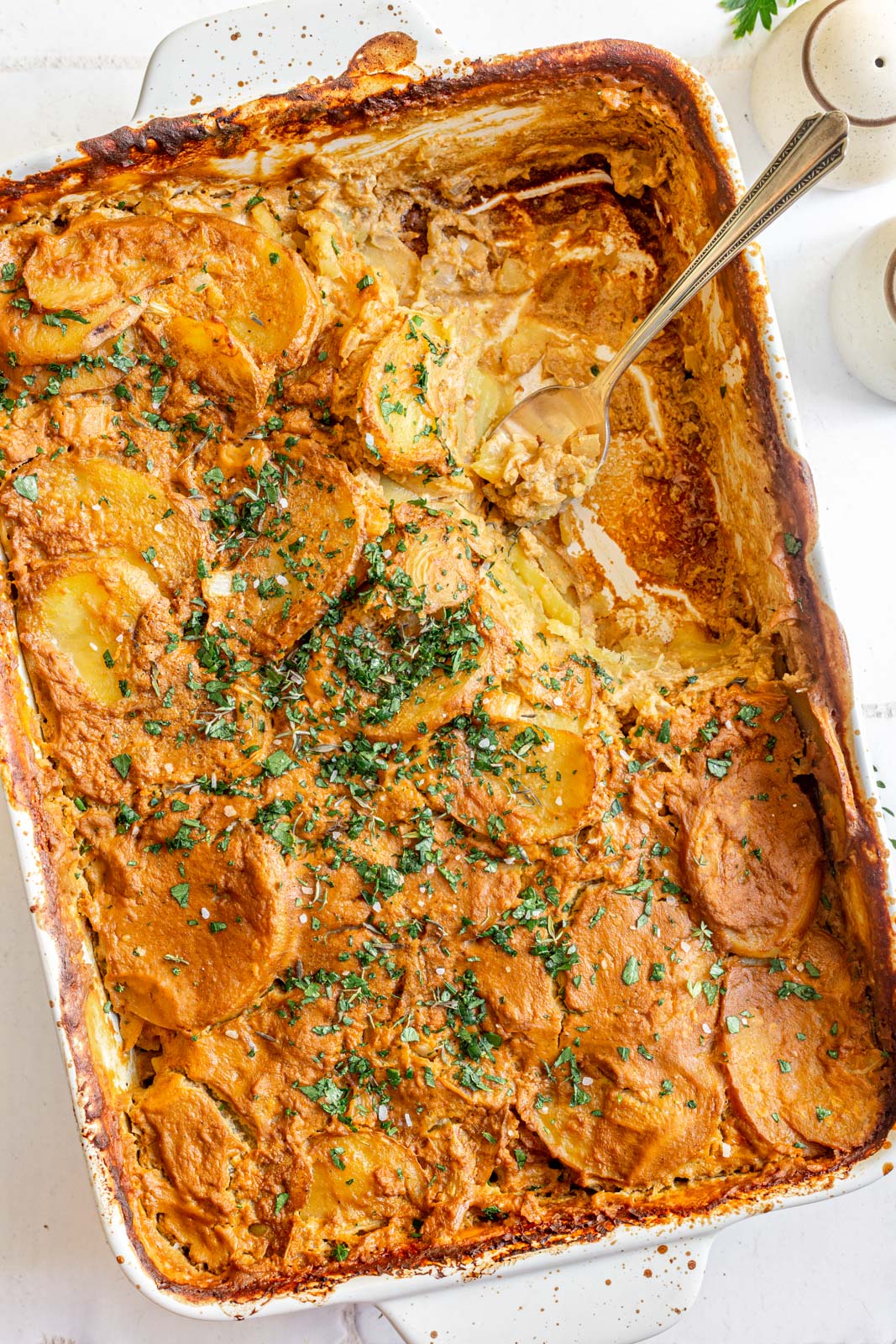 Vegan Gluten Free Scalloped Potatoes (NutFree)